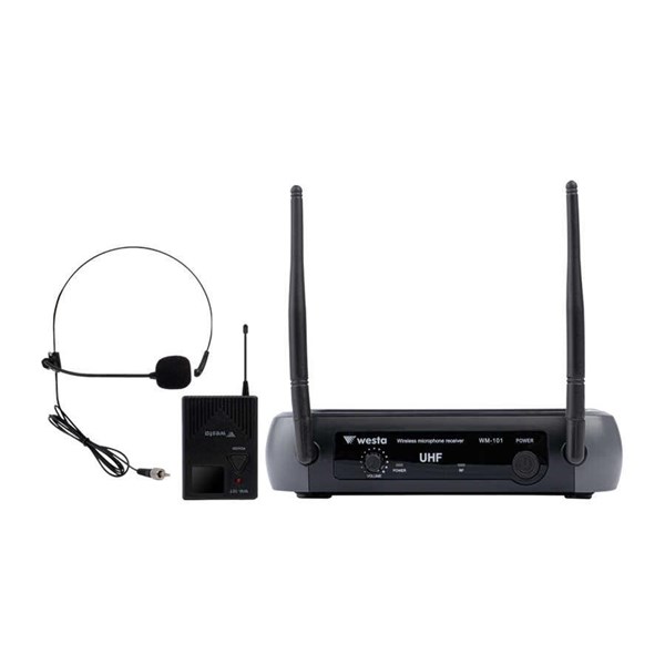 WESTA WM-101T 1 Receiver+1 Lavalier (Yaka) Mikrofon Seti ikinci görünüm