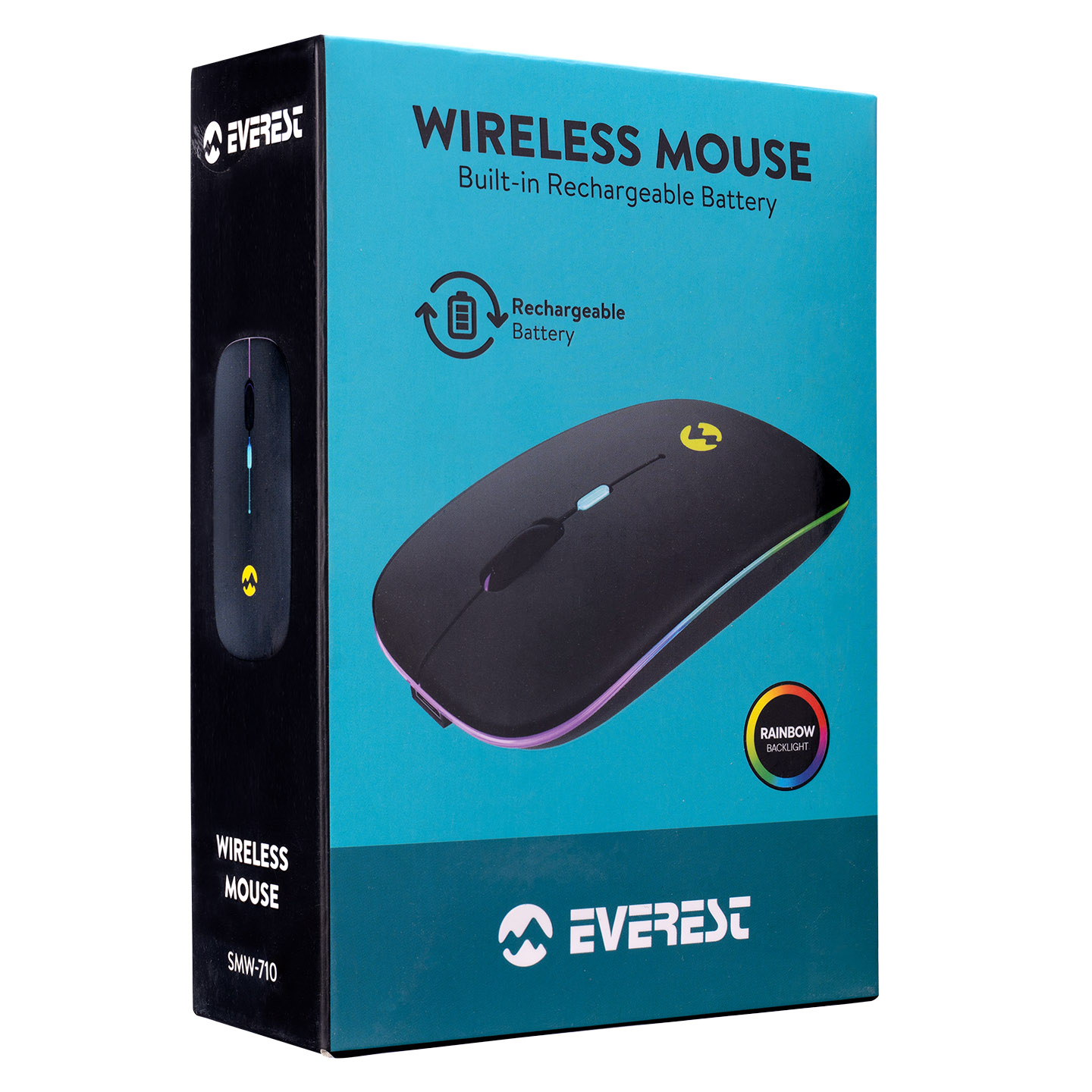 EVEREST SMW-710 Kablosuz Siyah Gaming Mouse ikinci görünüm