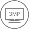 TENDA 3MP 4mm Wıfı Kablosuz Pan-Tilt IP Kamera CP3 Pro