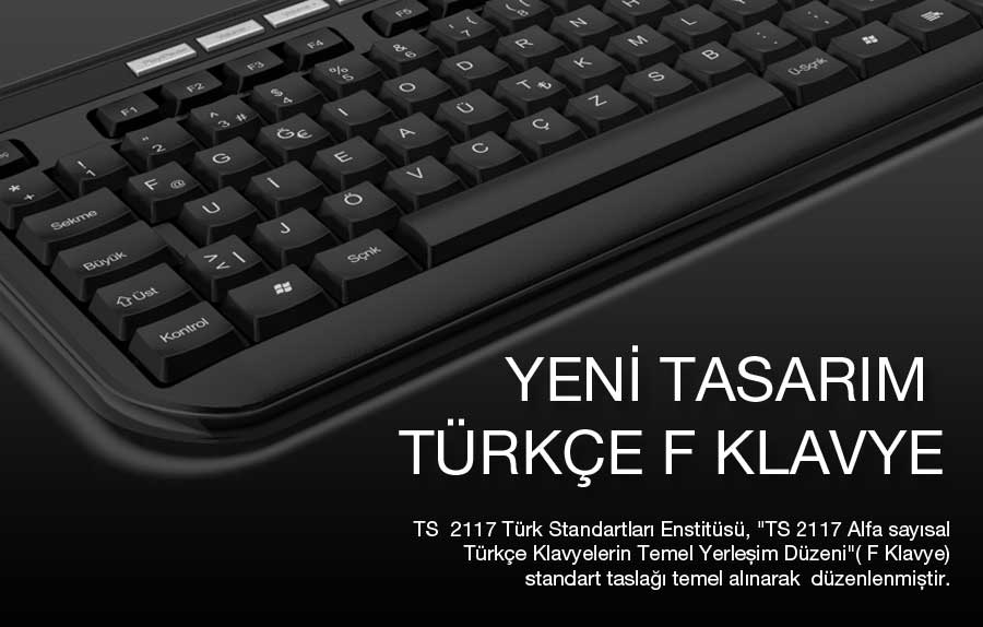 INCA IK-274FU Kablolu USB F Trk Siyah Klavye