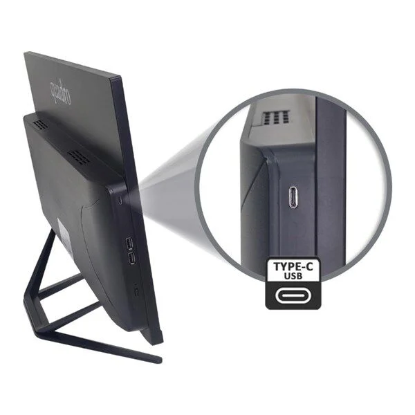 QUADRO AIO 23.8" CORE i7 12700 16GB RAM- 512GB NVME O/B UHD FDOS / STARK H224-27165