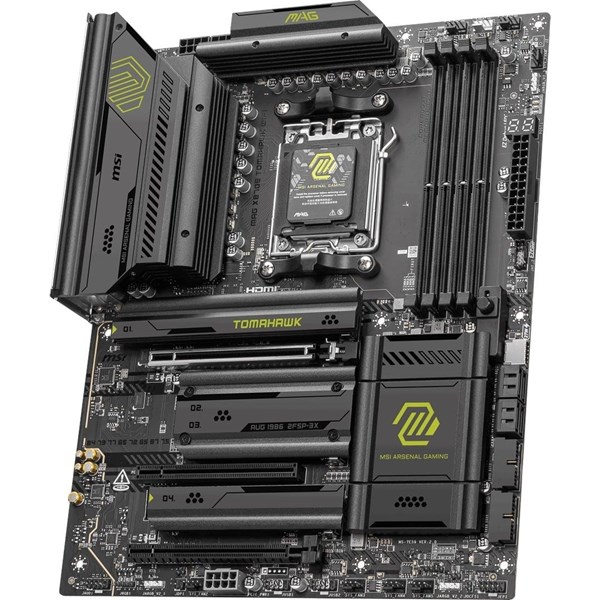 MSI MAG X870E TOMAHAWK DDR5 HDMI DP PCIe 16X v5.0 AM5 ATX