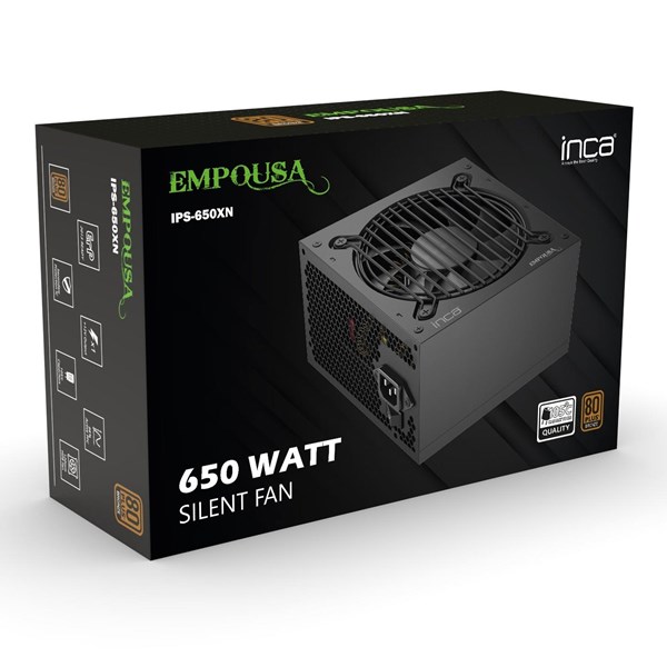 INCA 650W 80+ BRONZE EMPOUSA IPS-650XN Power Supply