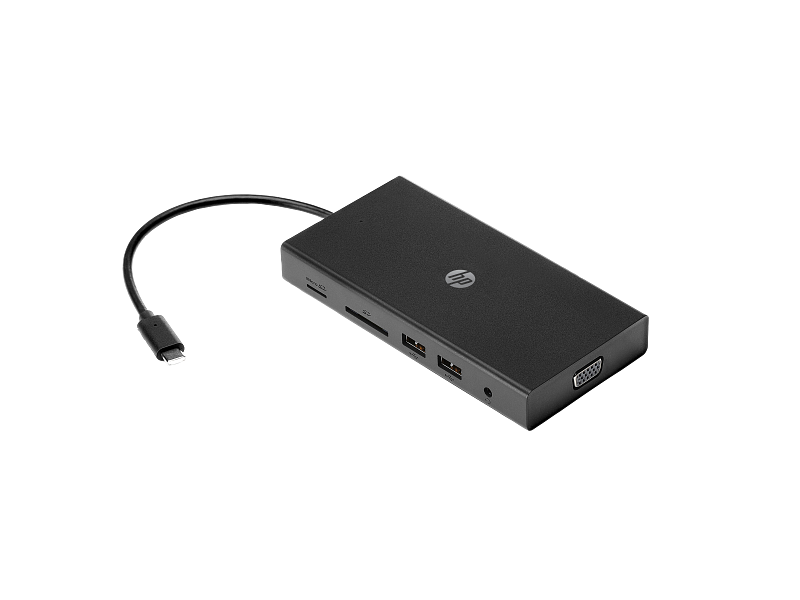 HP 1C1Y5AA 10port Type-C,Eth,HDMI,VGA,USB Gümüş Multiport Adapter
