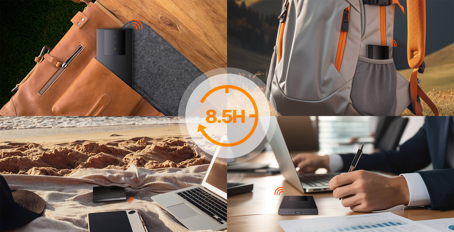 TENDA MF3 WIFI6 Dual Band Mobil 4G LTE Router Bataryalı