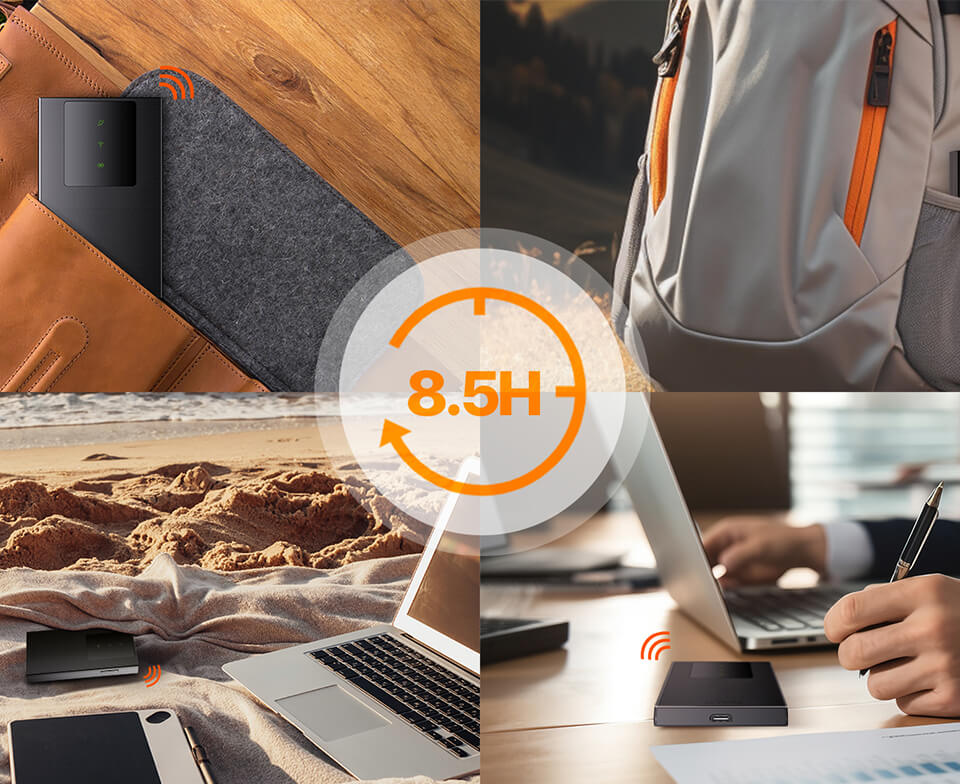 TENDA MF3 WIFI6 Dual Band Mobil 4G LTE Router Bataryalı
