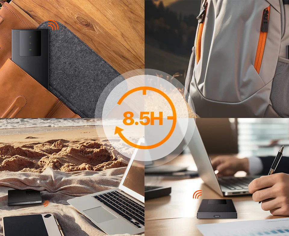 TENDA MF3 WIFI6 Dual Band Mobil 4G LTE Router Bataryalı