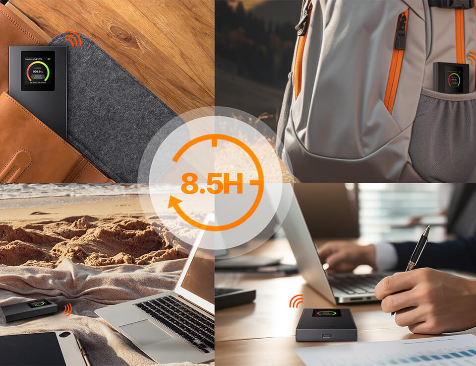TENDA MF6 WIFI6 Dual Band Mobil 4G LTE Router Bataryalı