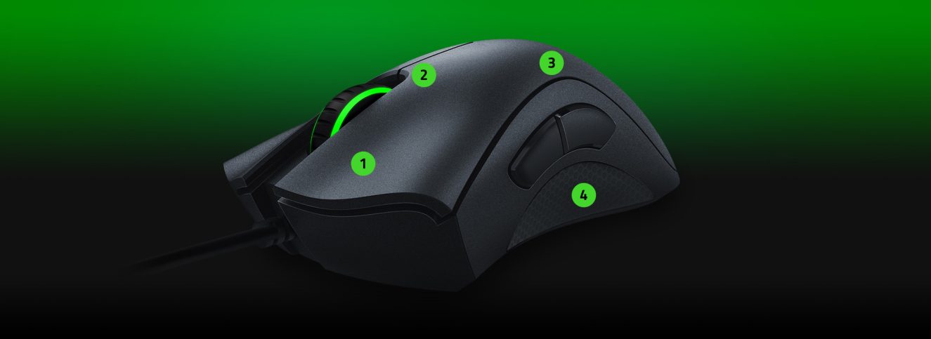 RAZER DEATHADDER Essential Kablolu USB Beyaz Gaming Mouse (RZ01-03850200-R3M1)