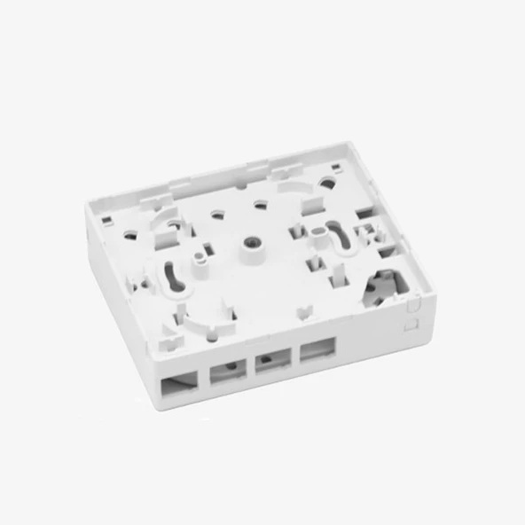 ODS 1 PORT SURFACE Fiber Optik Duvar Tipi Keystone Jak Kutusu Beyaz 13SFP1PWT ikinci görünüm