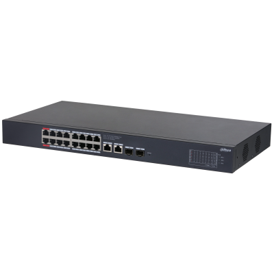 DAHUA 16port PoE 190w 2-SFP Gigabit Cloud Yönetilebilir Switch CS4220-16GT-19 ikinci görünüm