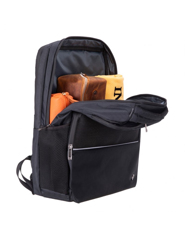 PLM 15.6" Octagon Siyah Notebook Sırt Çantası