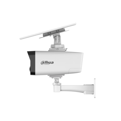 DAHUA 4MP Bullet 3.6mm Kablosuz 4G Solar IP Kamera Çift Işıklı IPC-HFW2441DG-4G-SP-B-MAX