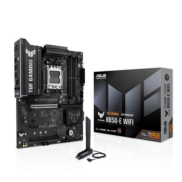 ASUS TUF GAMING B850-E WIFI7 DDR5 HDMI DP PCIE 5.0 AM5 ATX