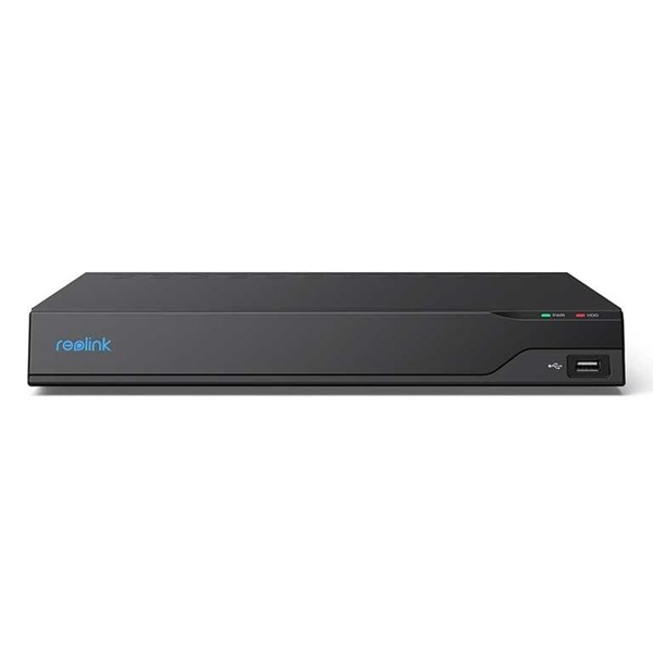 REOLINK 16kanal 16mp 2-diskli PoE NVR Kayıt Cihazı NVS16-410 ikinci görünüm