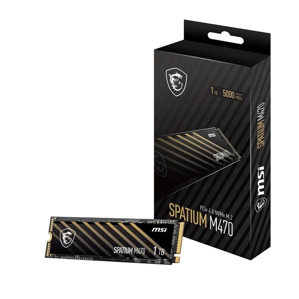 MSI 1TB SPATIUM M470 PRO 6000- 4500MB/s M2 NVME GEN4 DİSK ikinci görünüm