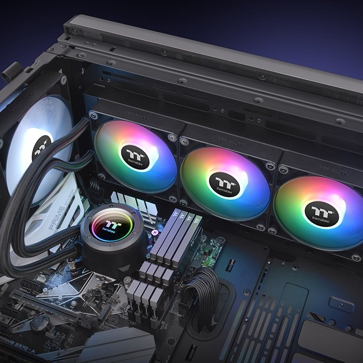THERMALTAKE 360mm TH360 V2 CL-W362-PL12SW-A ARGB Sıvı Soğutmalı AM5-1700p İşlemci Fanı