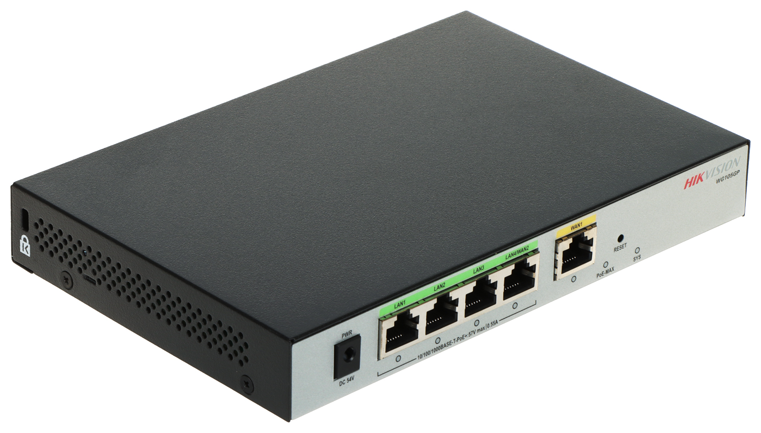 HIKVISION 5port DS-3WG105G-SI 5port gigabit Router 100kullanıcıya kadar