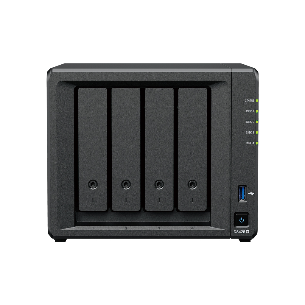 SYNOLOGY 4diskli Celeron QC-2GB RAM-2.5GbE Nas Server DS425 PLUS ikinci görünüm