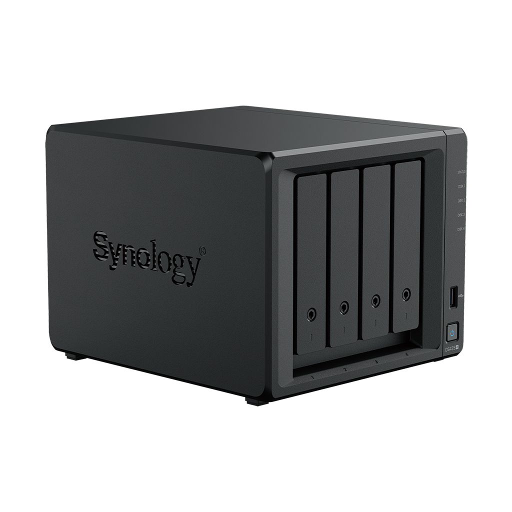 SYNOLOGY 4diskli Celeron QC-2GB RAM-2.5GbE Nas Server DS425 PLUS