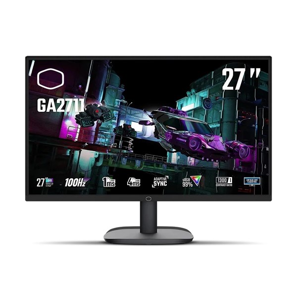 COOLERMASTER 27" IPS GA2711 1MS 100hz HDMI-DP Gaming Monitör 2560x1440