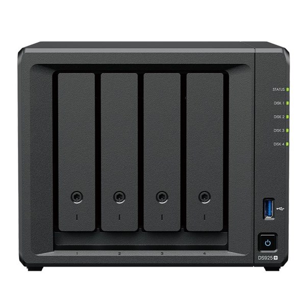 SYNOLOGY 4diskli Ryzen V1500B-4GB RAM-2-2.5GbE Nas Server DS925 PLUS ikinci görünüm