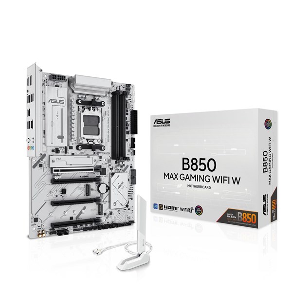 ASUS B850 MAX GAMING WIFI6E DDR5 HDMI DP PCIE 5.0 AM5 ATX ikinci görünüm