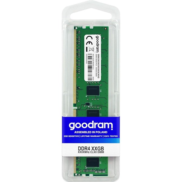 GOODRAM 8GB DDR4 3200MHZ CL22 PC RAM VALUE GR3200D464L22S-8G
