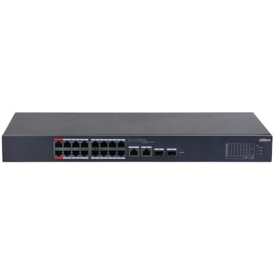 DAHUA 16port PoE 240w 2-SFP 10/100 Yönetilebilir Switch CS4218-16ET-240 ikinci görünüm