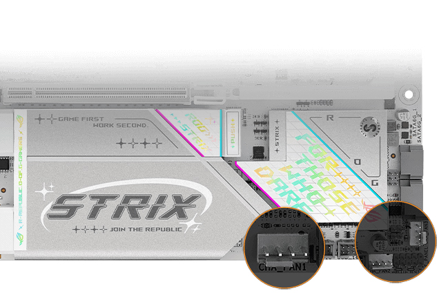 ASUS ROG STRIX B850-G GAMING WIFI7 DDR5 HDMI DP PCIE 5.0 AM5 mATX BEYAZ