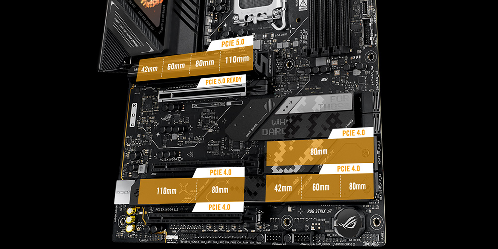 ASUS ROG STRIX Z890-H GAMING DDR5 HDMI DP PCIE 5.0 1851p ATX