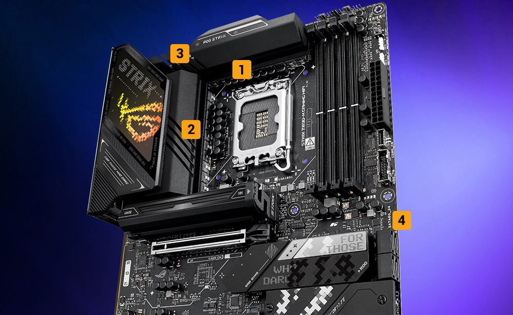 ASUS ROG STRIX Z890-H GAMING DDR5 HDMI DP PCIE 5.0 1851p ATX