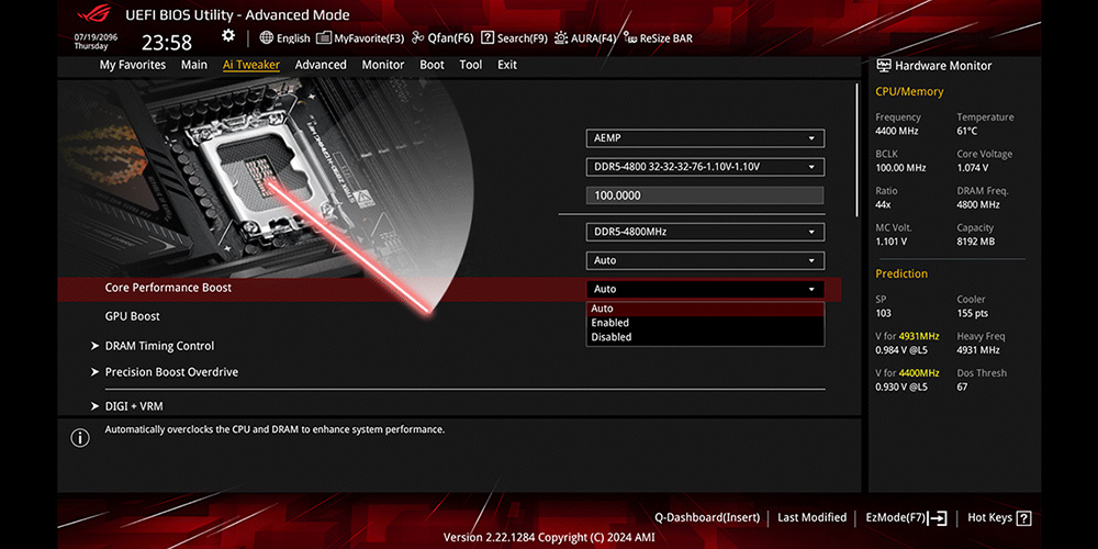 ASUS ROG STRIX Z890-H GAMING DDR5 HDMI DP PCIE 5.0 1851p ATX