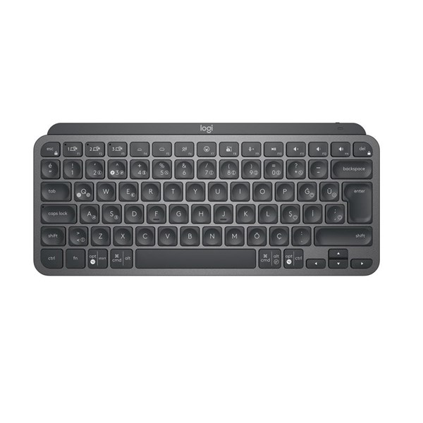 LOGITECH MX Keys Kablosuz Q Trk Siyah Mini Klavye (920-010504)