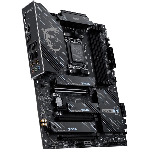 MSI X870E GAMING PLUS WIFI7 DDR5 HDMI TYPE-C PCIE 5.0 AM5 ATX