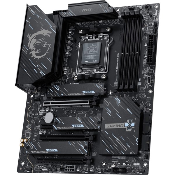 MSI X870E GAMING PLUS WIFI7 DDR5 HDMI TYPE-C PCIE 5.0 AM5 ATX