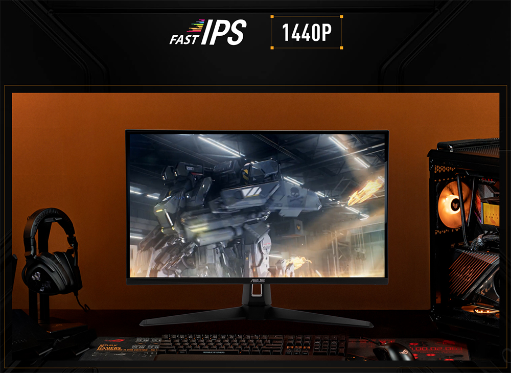 ASUS 27" FLAT IPS TUF GAMING VG27AQM5A 0.3MS 300Hz HDMI-DP-TYPE-C Gaming Monitör (2560 X 1440)