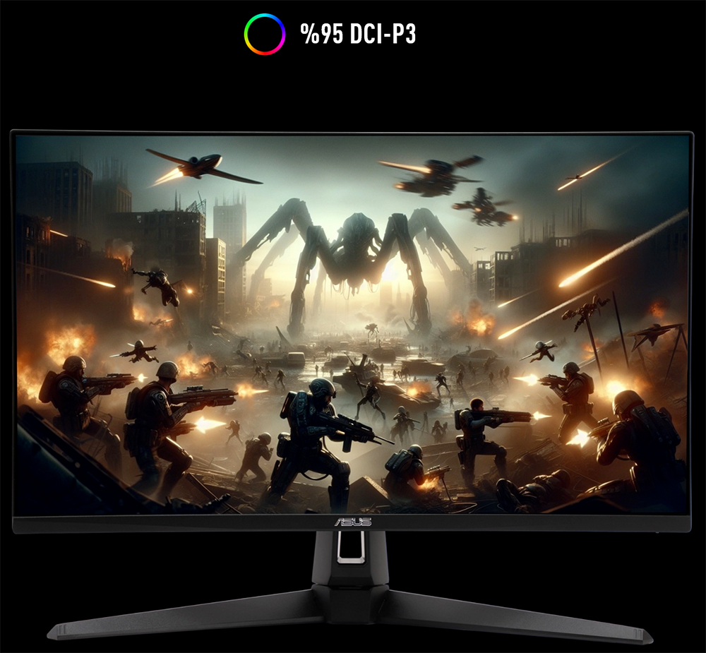 ASUS 27" FLAT IPS TUF GAMING VG27AQM5A 0.3MS 300Hz HDMI-DP-TYPE-C Gaming Monitör (2560 X 1440)