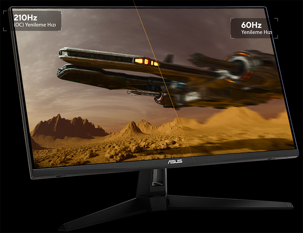ASUS 27" IPS TUF GAMING VG27AQ5A 0.3MS 210Hz HDMI-DP Gaming Monitör (2560 X 1440)
