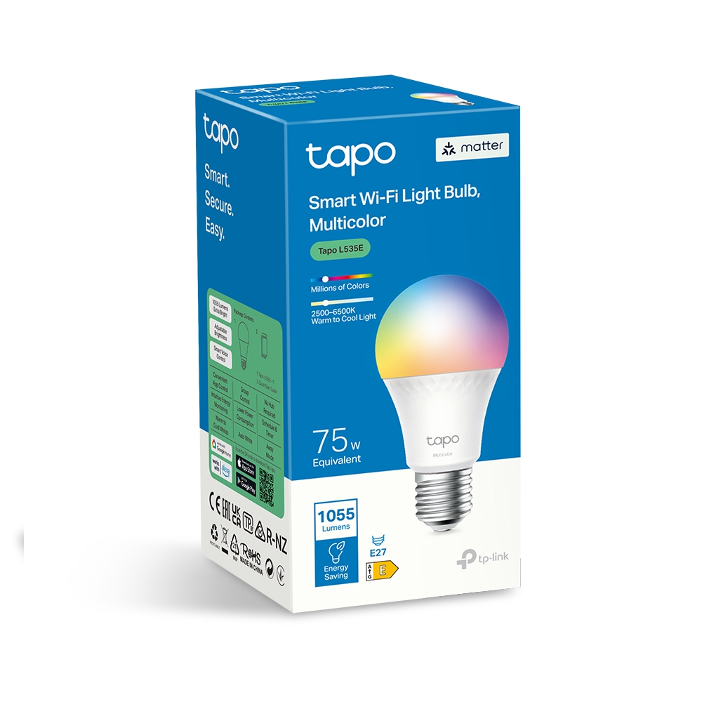 TP-LINK TAPO L535E Çok Renkli Wıfı Kablosuz Akıllı Ampul ikinci görünüm