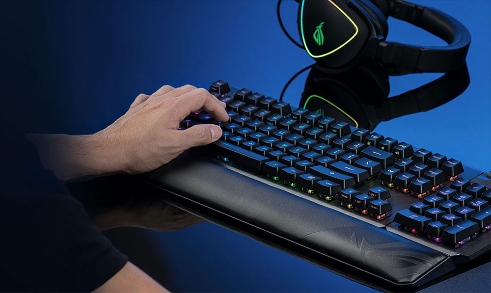 ASUS ROG CLAYMORE II Kablolu/Kablosuz Mekanik Gaming Klavye (90MP01W0-BKEA01)