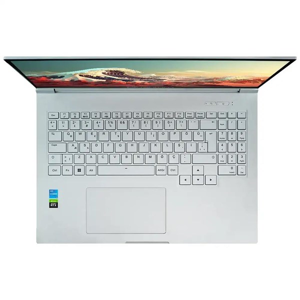 QUANTUM 16" CORE i5 13420H (Ram Disk Yok) 4GB RTX3050 FDOS (1920 X 1200) Beyaz / WHITEFANG G5040 ikinci görünüm