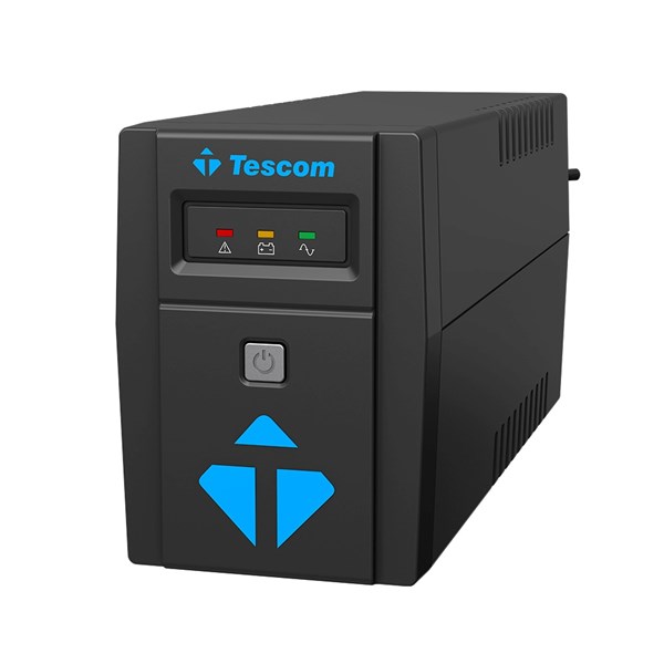 TESCOM 600VA LEO+ LEO600AP Modem Protect Lcd Ekran Line Interactive Ups ikinci görünüm