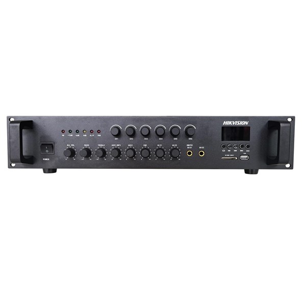 HIKVISION DS-QAE0A120G1-VB6 6-bölgeli Analog 120W Amfi ikinci görünüm