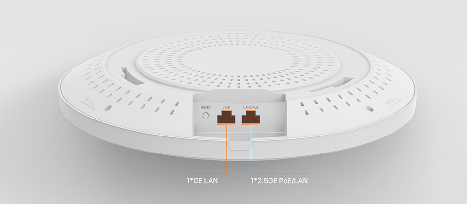 TENDA i36 WIFI7 BE5010 Dual Band Tavan Tipi Access Point PoE