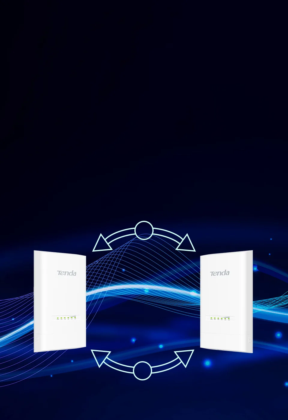 TENDA O4-KIT 12dbi AC867 5ghz 5+km Harici Access Point 2-li Set