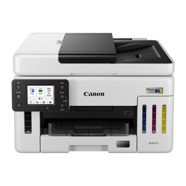 CANON A4 Renkli GX6140 Çok Fonksiyonlu Tanklı Yazıcı USB 2.0,Ethernet,Kablosuz