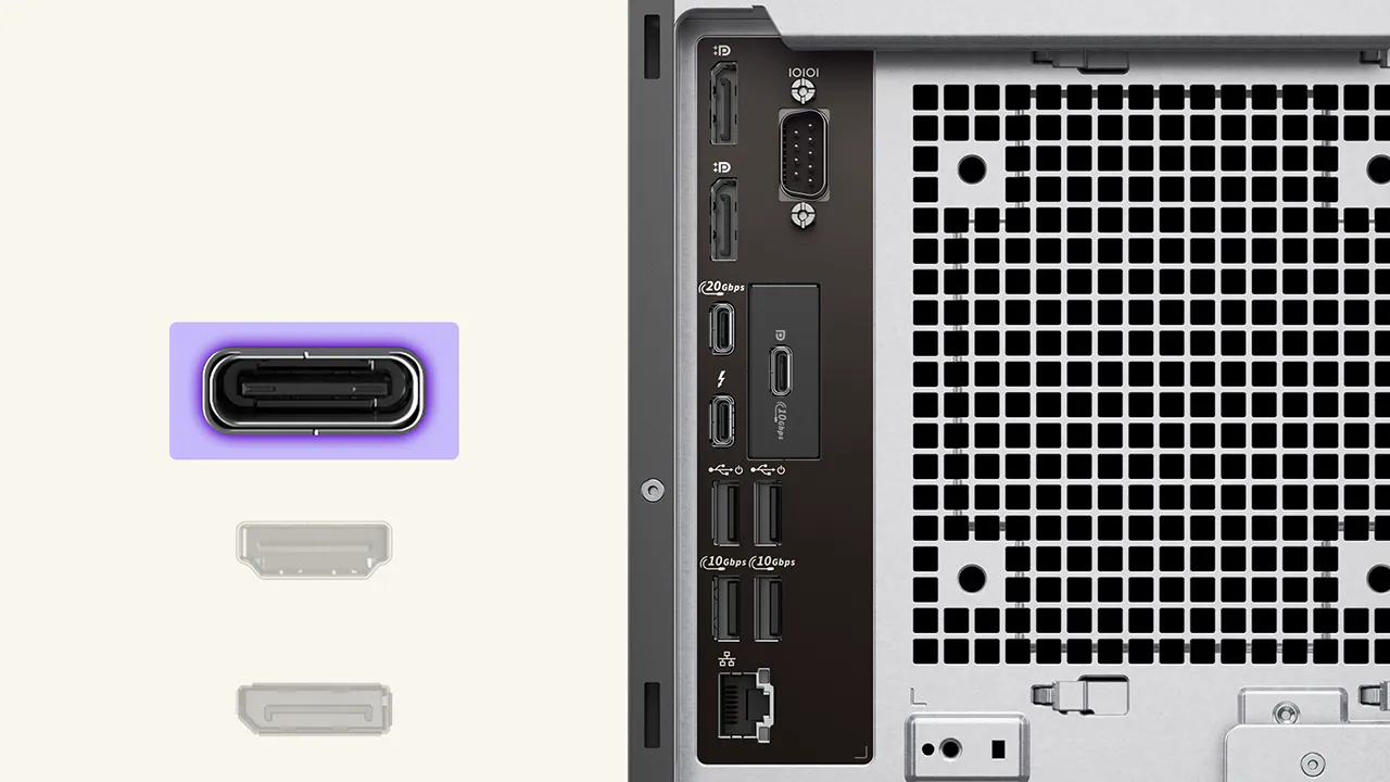 DELL PRO MAX TOWER FCT2250_2 ULTRA 7 265- 16GB DDR5 RAM- 512GB M2 NVME- 8GB A1000- W11 PRO İş İstasyonu