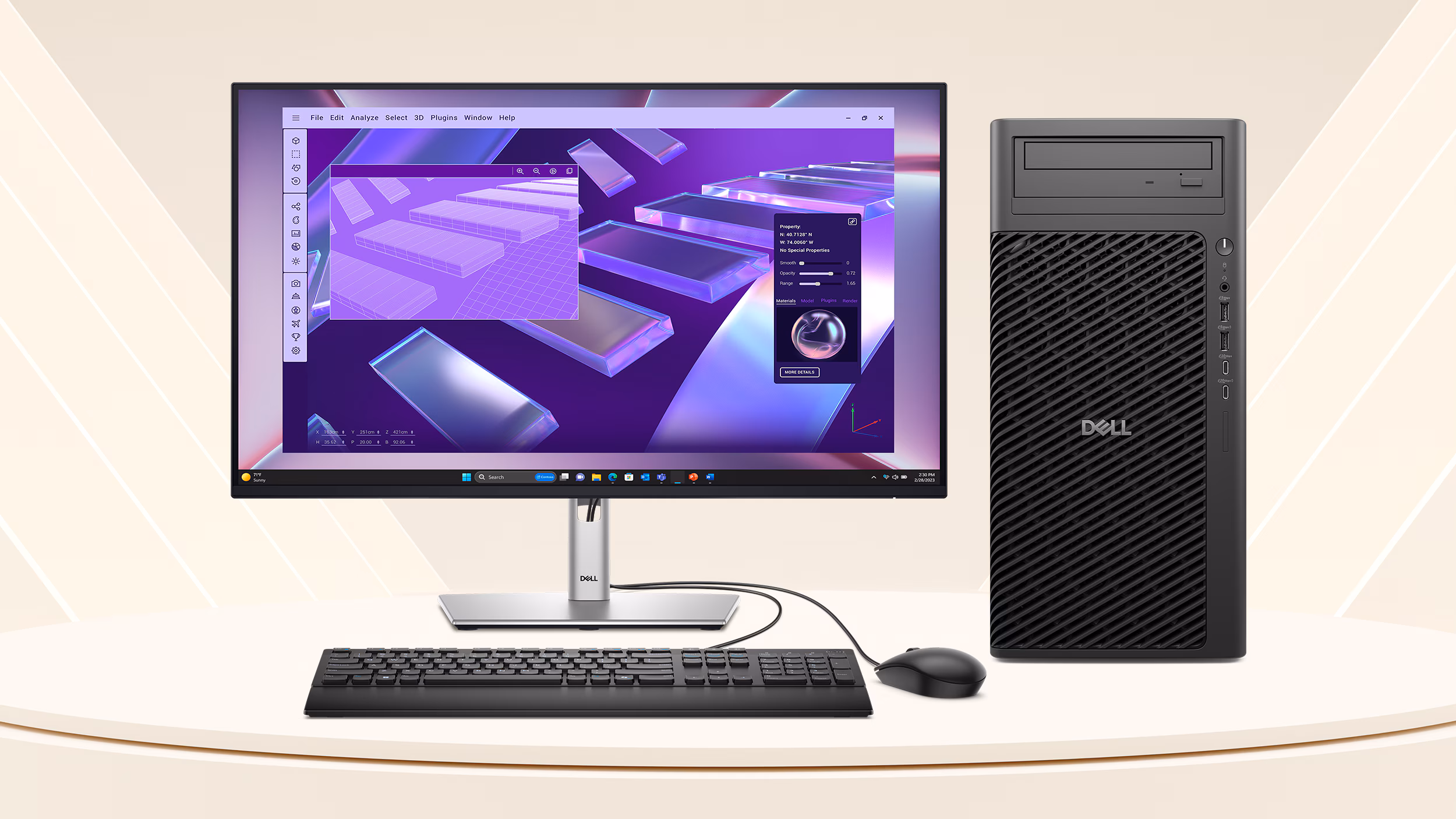 DELL PRO MAX TOWER FCT2250_2 ULTRA 7 265- 16GB DDR5 RAM- 512GB M2 NVME- 8GB A1000- W11 PRO İş İstasyonu