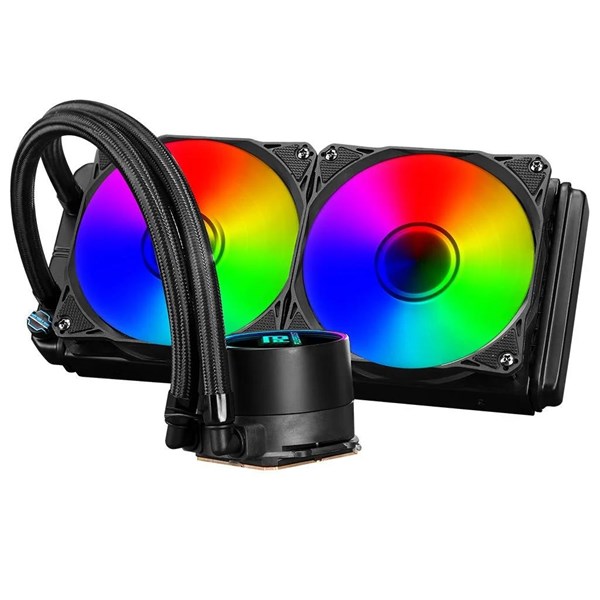 POWERBOOST 240mm DEEP PB-LCS-PI240 ARGB Sıvı Soğutmalı AM5-1851p İşlemci Fanı ikinci görünüm